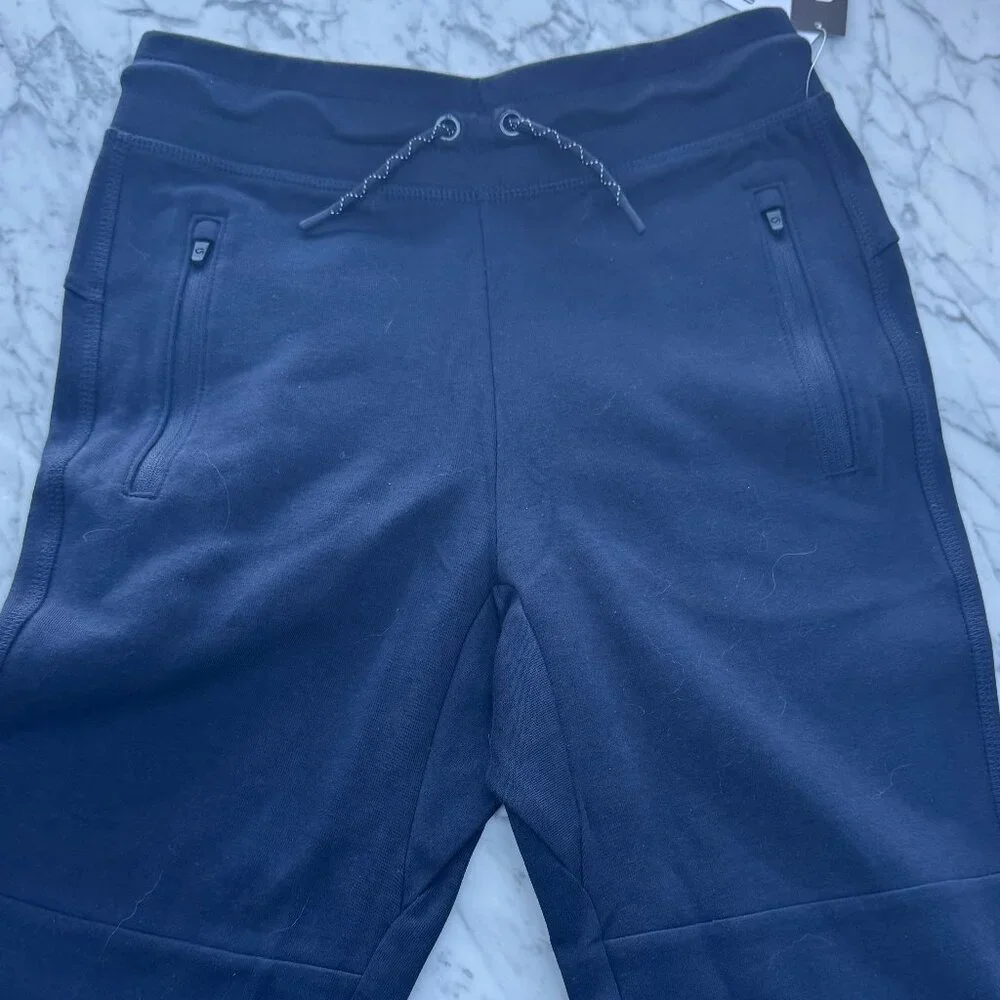 GAP Boys Navy GapFit Tech Fleece Jogger Sweatpants Size 12 NWT